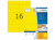 Herma Gekleurde etiketten 105x37 mm, geel (pak 1600 stuks) artikel afbeelding