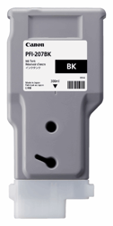 Inkcartridge Canon PFI-207 zwart artikel afbeelding
