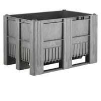 Palletbox inhoud 470 l lichtgrijs