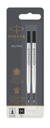 Rollerpenvulling Parker Quink zwart medium