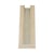 Kraft/PLA vensterzak 10x32,5x(2x3)cm