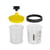 Paint Cup System 400ml, Filter Lid 190µm 50/pack