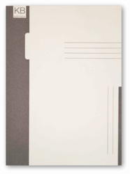 Trias binnenmap afmeting 31x22,5cm. Kleur grijs. artikel afbeelding