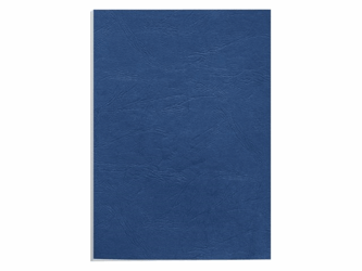 VOORBLAD FELLOWES A4 LEDERLOOK ROYAL BLAUW artikel afbeelding