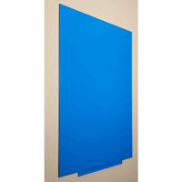 Whiteboardmodule BASIC-versie - plaatstaal, gelakt (Breedte: 1000 mm; Gewicht: 12,9 kg; Hoogte: 1500 mm; Kleur tafel: pastelblauw RAL 5024)