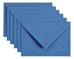 Envelop Papicolor C6 114x162mm Donkerblauw