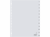 TABBLAD KANGARO G412CM A4 23R PP 12DLG 1-12 GRIJS artikel afbeelding
