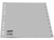 Staples Tabbladen grijs kunststof 11 rings, A4, bedrukte tabs, 1-10 (set 10 vel) artikel afbeelding