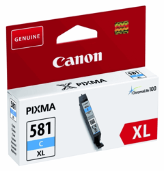 INKCARTRIDGE CANON CLI-581XL BLAUW artikel afbeelding