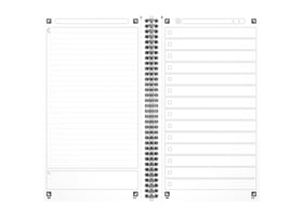 Task Manager Oxford 141x246 mm 115vel blauw