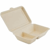 Suikerriet menubox 24x16x6cm/1000ml bruin 2-vaks artikel afbeelding