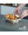 FSC® kraft/PLA coated snackbakje 72x38x28mm