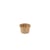 Bakje papier (FSC®) rond bruin 1.0oz / 30ml , ø 44 x h27mm