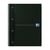 Collegeblok Oxford Office Essentials A4+ lijn 4-gaats 180 pagina's 80gr assorti