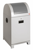 ProfiLine recycling afvalbak met afvalzakhouder 40 ltr, Hailo, kleur witaluminium/grijs, model VB 094193 artikel afbeelding