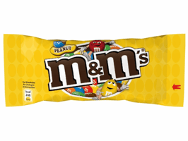 M&M'S Chocolade pinda (pak 24 stuks)