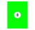 Etiket Rillprint 105x74mm fluorgroen 800 etiketten