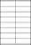 Etiket Avery Zweckform 3423 105x35mm wit 1600stuks