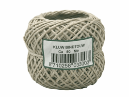 Henneptouw Muller 2-draads 50 gram ca 50 meter