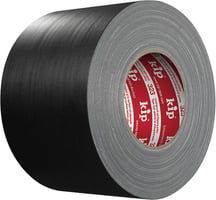 KIP 323 Gaffertape. Zwart