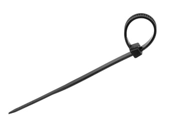 Tyraps 370 mm x 4,8 mm, zwart