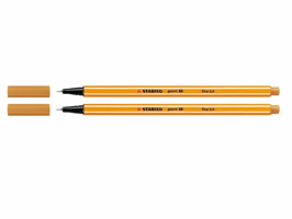 Fineliner STABILO point 88/54 fijn oranje