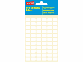 Etiket SPLS 8x12 wit/pk 462 artikel afbeelding