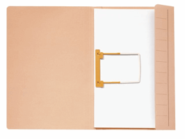 Clipmap Secolor Folio 100% gerecycled karton 250gr beige