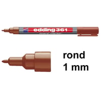 Whiteboardmarker edding 361 1mm br/pk10