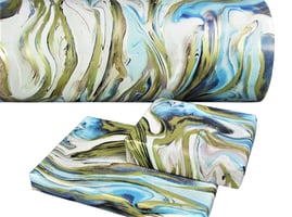 50cm x 150 mtr. gecoat papier 75 gram, design
