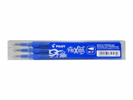 Vulling Frixion Ball/Clicker blauw/pk3