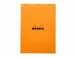 Schrijfblok A4 Rhodia ruit 5x5mm/pk 5