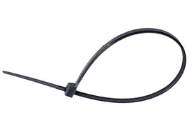 Tyraps 368 mm x 7,6 mm, zwart