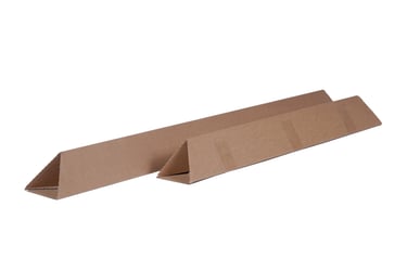 Driehoekskoker bruin,  99mm. Lengte 719mm. artikel afbeelding