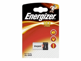 Foto batterij Energizer 123
