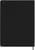 Notitieboek Moleskine XL 190x250mm lijn hard cover zwart