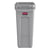 Kringloopmateriaal verzamelaar van kunststof inhoud 60 l, b x h x d = 279x635x558 mm grijs