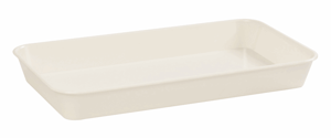 Haringbak 29 cm, kleur wit, model VB 040803