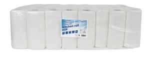 Keukenrol Cleaninq 2-laags 50vel 16x2rol wit