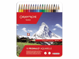 Kleurpotloden Caran d'Ache Prismalo 18 stuks assorti