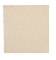 Servet gerecycled/ongebleekt 33x33cm ¼ vouw 1-ply