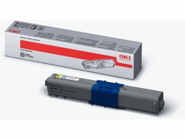 OKI 45862837 Toner, Single Pack, Geel