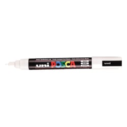 Lakmarker Uni Posca 1,8-2,5mm wit/pk6