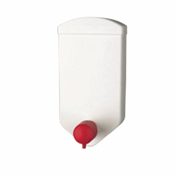 Dispenser wit kunststof 2,5 liter t.b.v. industriële zeep artikel afbeelding