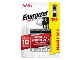 Energizer Max AAA Alkaline Batterij (blister 8 stuks)