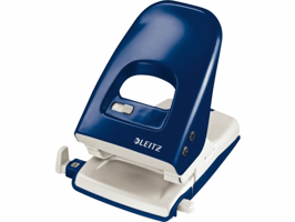 Perforator Leitz Nexxt archief metaal 40 vel blauw