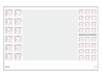 ONDERLEGBLOK 2021 BUREAU QUANTORE 56,5X36CM artikel afbeelding
