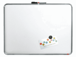 Whiteboard Nobo Slim Line 43x58cm zilver