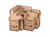 Smartbox Pro Verzenddoos voor bierfles 255x175x294mm, Dubbellaags, bruin (1 pak x 5 stuks)