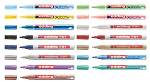 VILTSTIFT EDDING 751 LAK ROND 1-2MM METALLIC